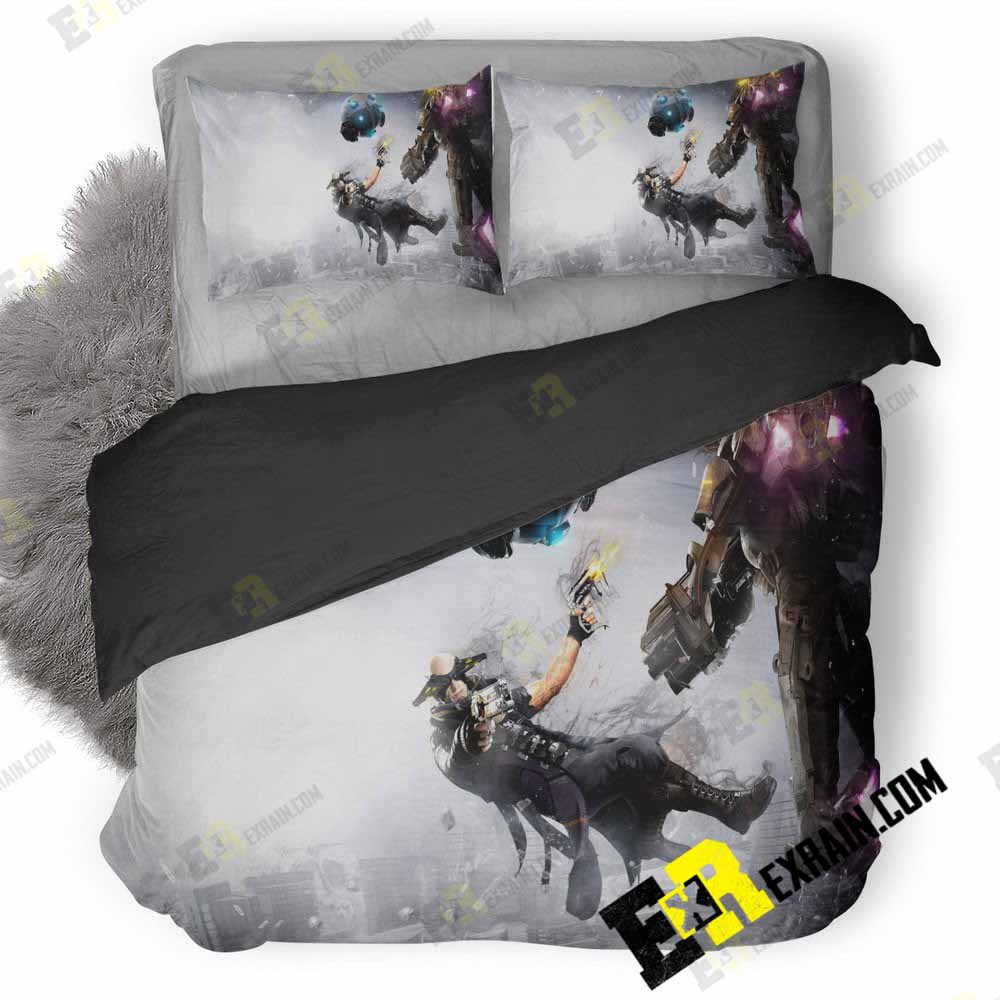 Faust Lawbreakers 7E 3D Customized Duvet Cover Bedding Set