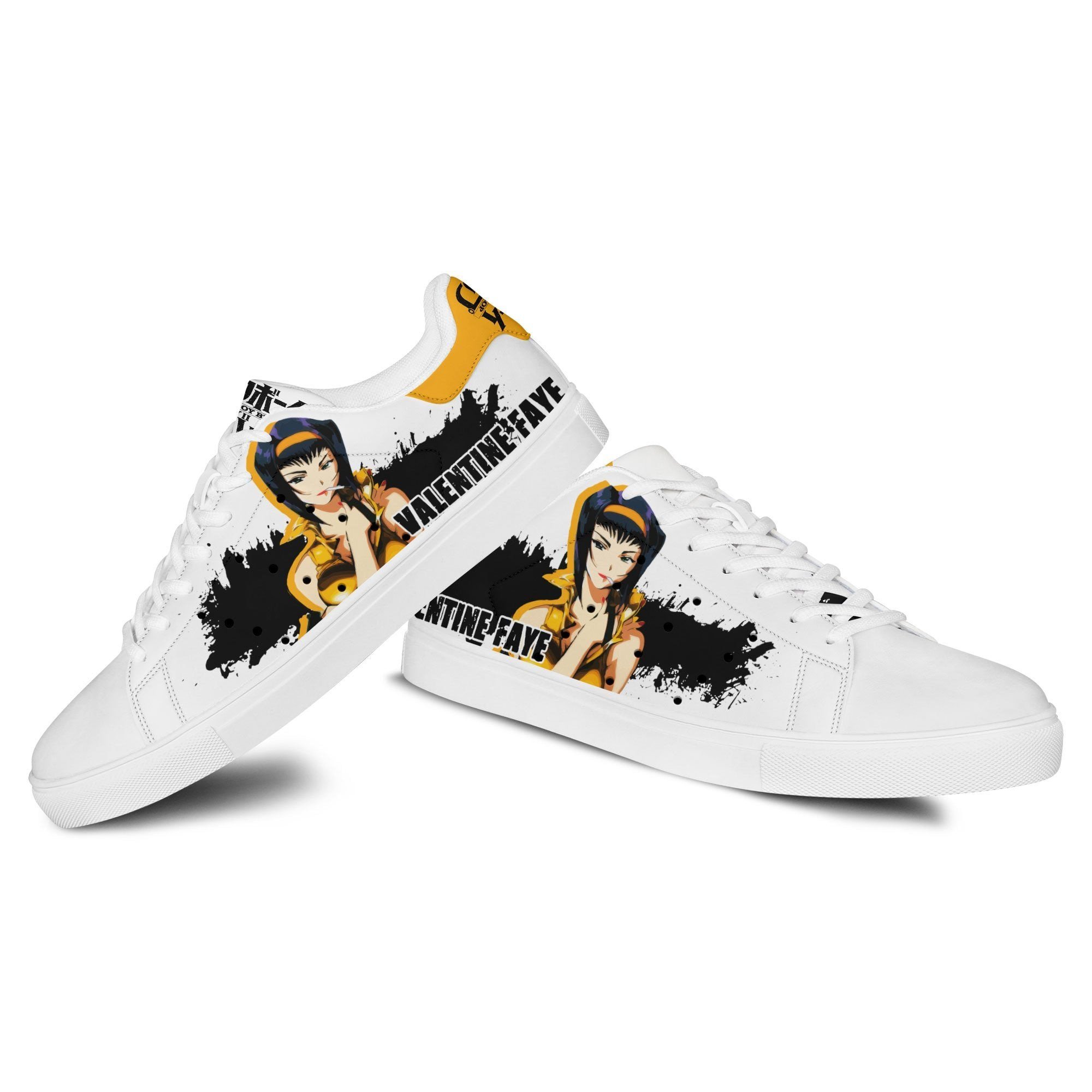 Faye Valentine Skate Sneakers Custom Cowboy Bebop Anime Shoes