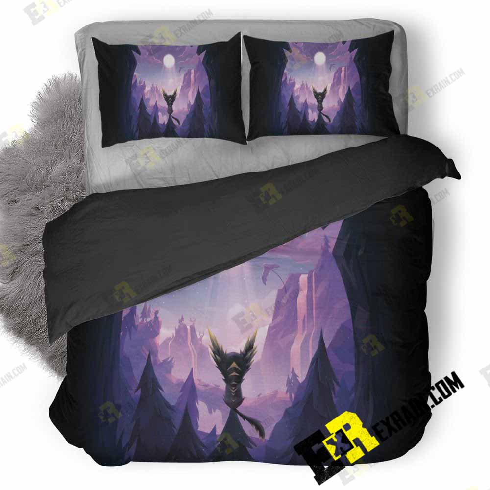 Fe 1U 3D Customized Duvet Cover Bedding Set