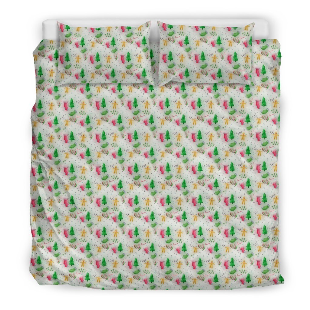 Feels Like Christmas 3D Customized Duvet Cover Bedding Set