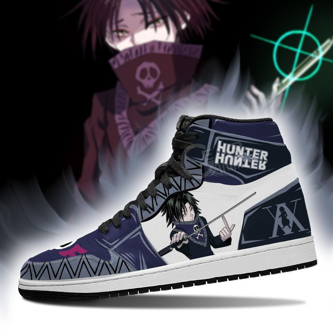 Feitan Hunter X Hunter Anime 1 High Top Air Jordan Sneaker, Air Jordan Hightop