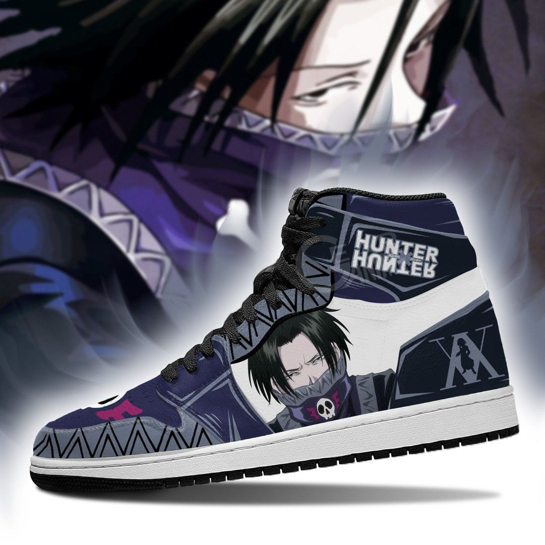 Feitan Hunter X Hunter Anime 2 High Top Air Jordan Sneaker, Air Jordan Hightop