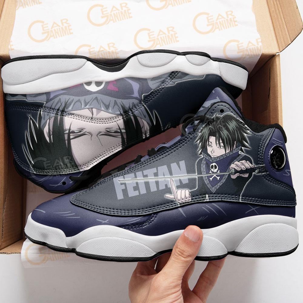 Feitan JD13 Sneakers Custom Anime Hunter X Hunter Shoes