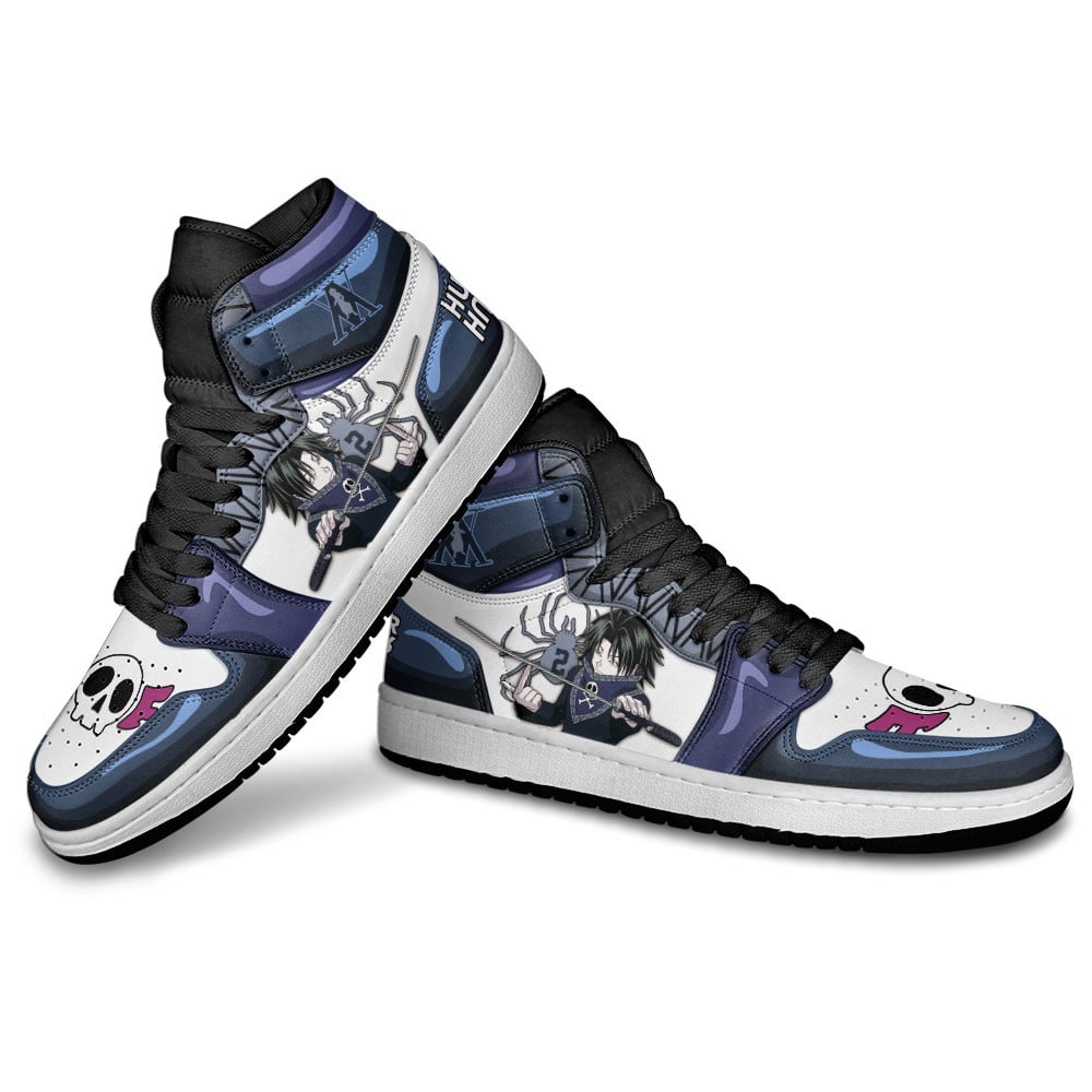 Feitan JD1s Sneakers Phantom Troupe Hunter X Hunter Anime Shoes, Air Jordan Hightop