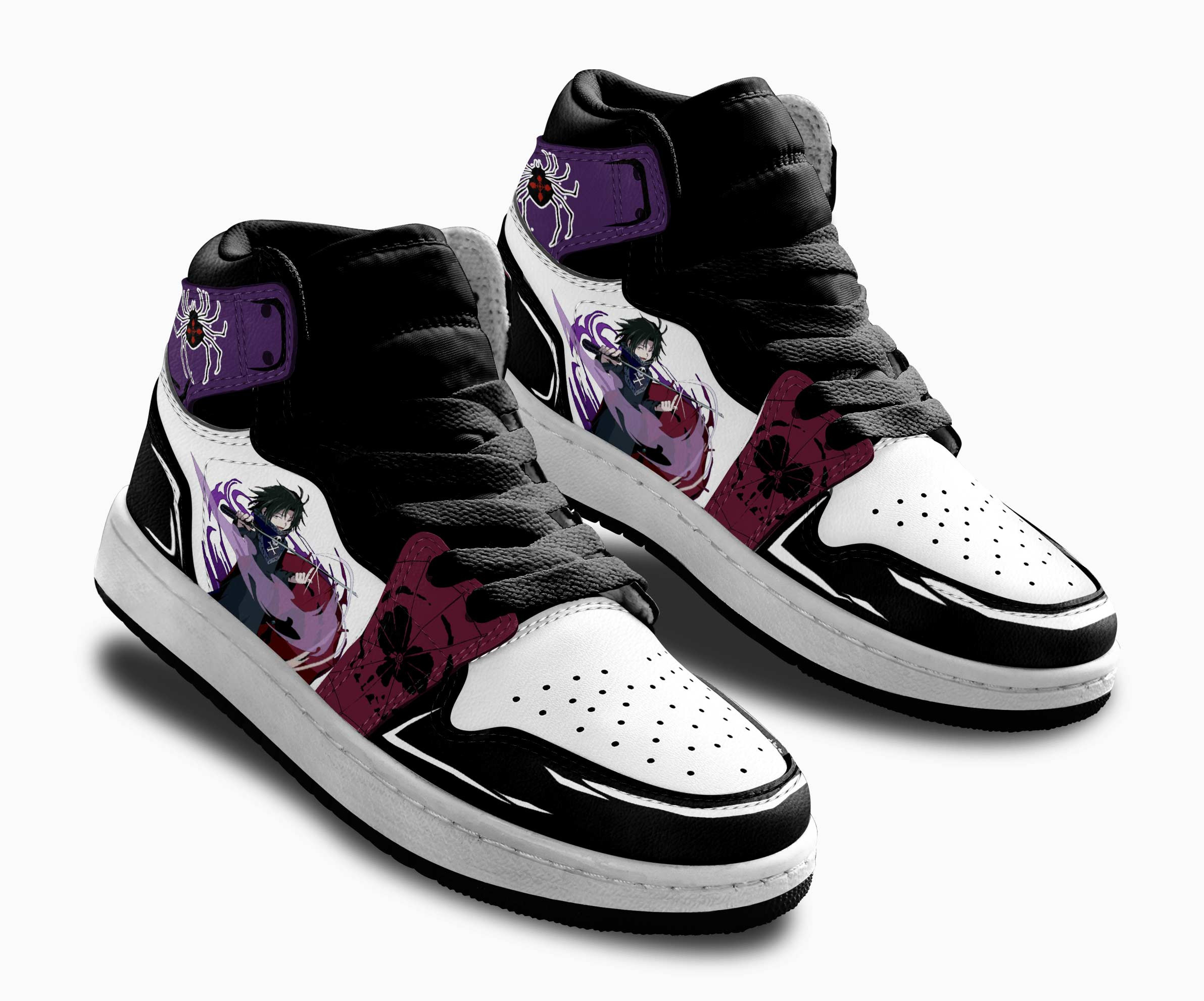 Feitan Portor Kids Sneakers Custom Anime Hunter X Hunter Shoes For Kids