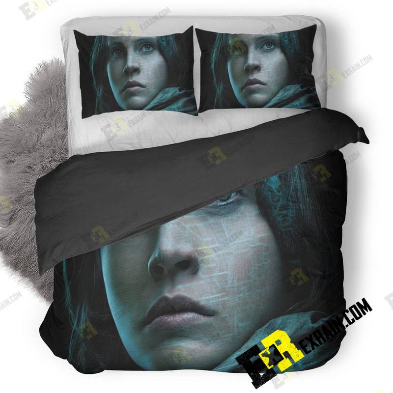 Felicity Jones In Rogue One A Star Wars Story 3D Customized Duvet Cover Bedding Set