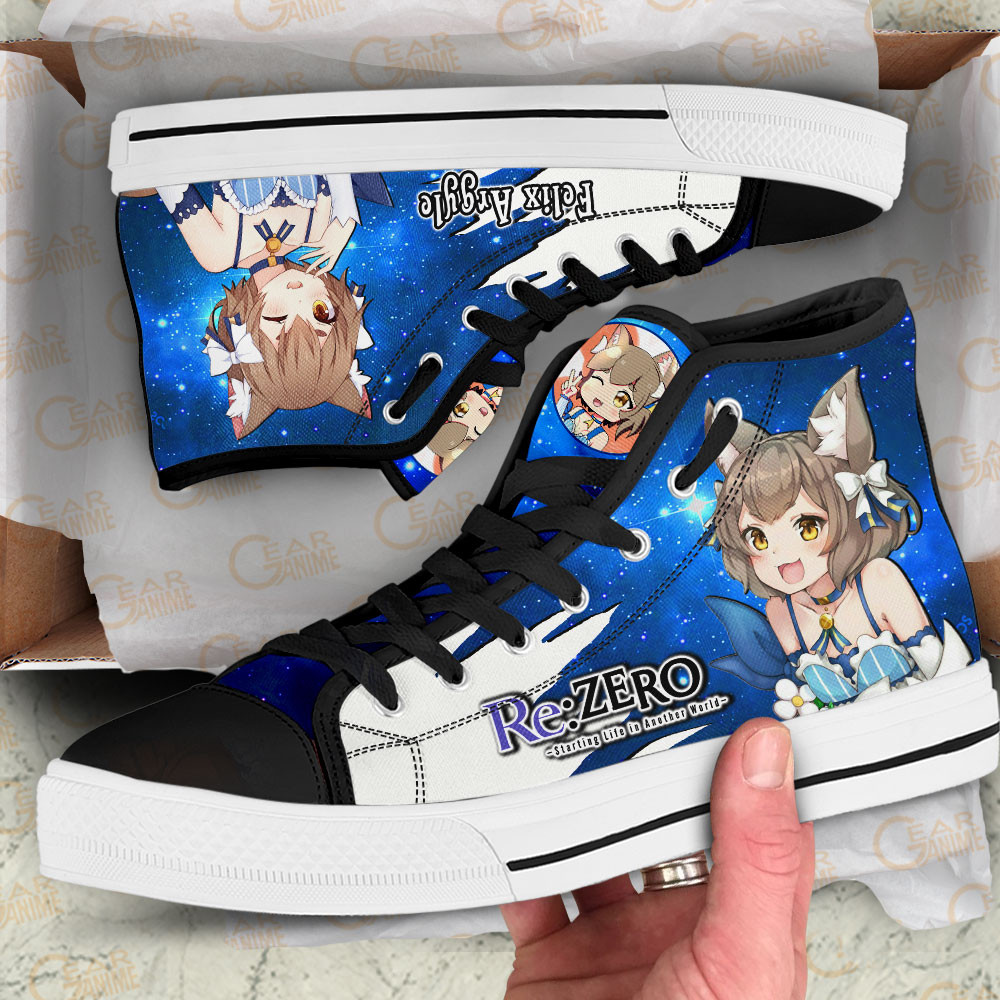 Felix Argyle High Top Shoes Custom Re:Zero Anime Sneakers