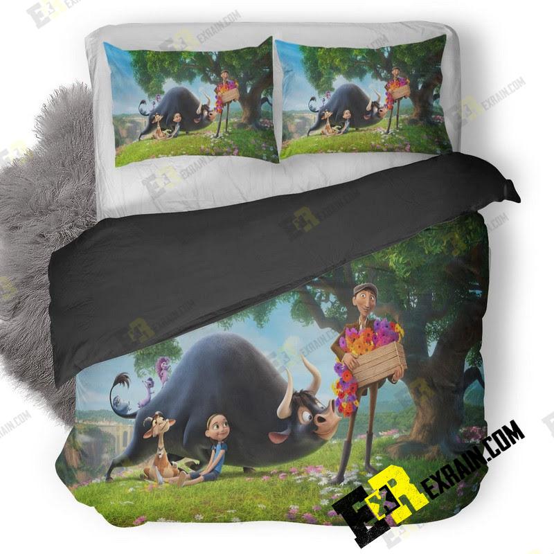 Ferdinand Blue Sky Studios Animated Movie 3D Customized Duvet Cover Bedding Set