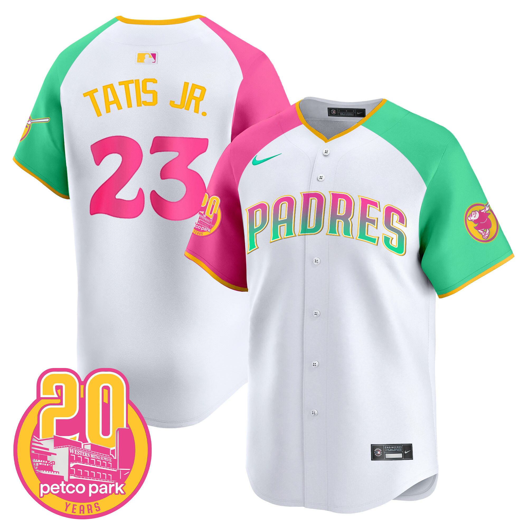 Fernando Tatis Jr. Men's San Diego Padres 2024 San Diego City Style Vapor Premier Limited Alternate Jersey - All Stitched