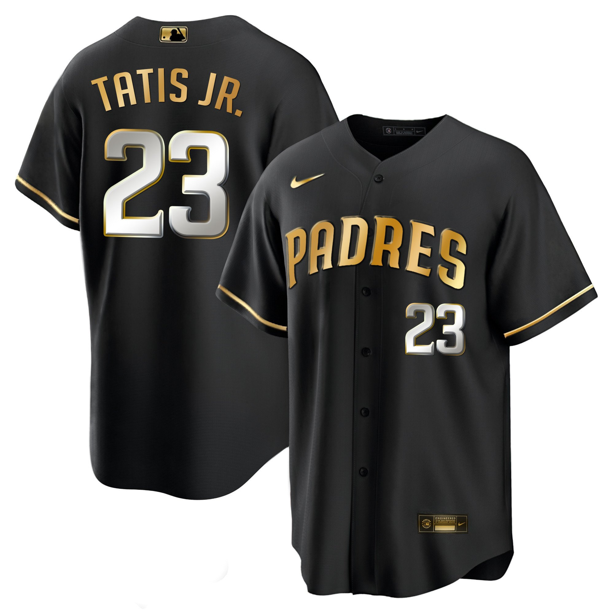 Fernando Tatis Jr. Men's San Diego Padres Black Limited Cool Black Limited Jersey - All Stitched