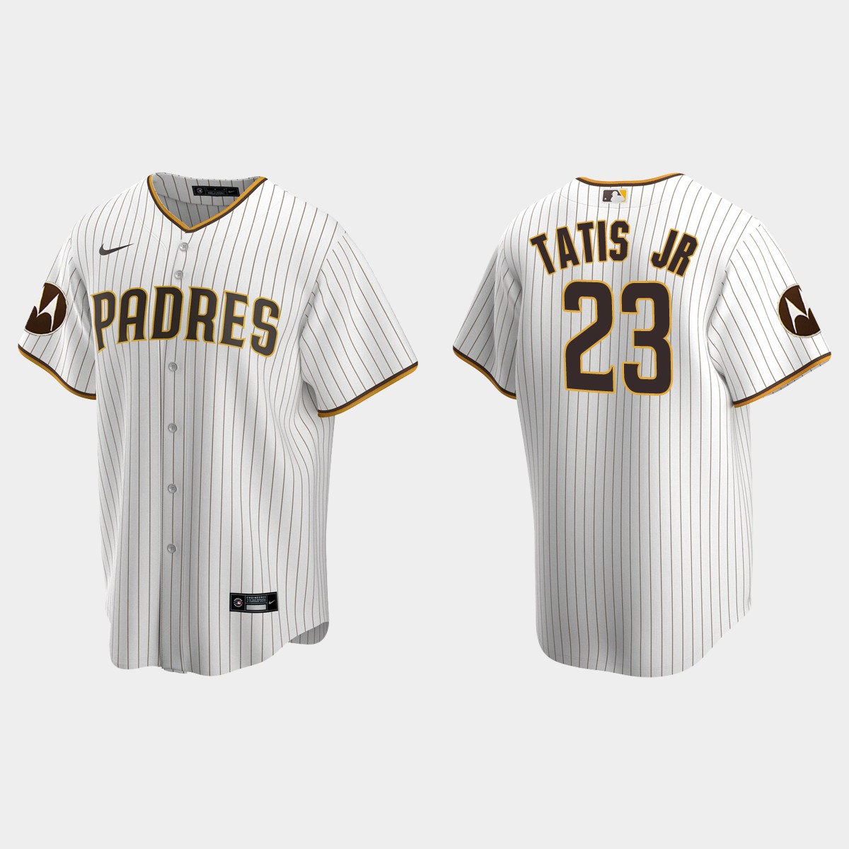 Fernando Tatis Jr. San Diego Padres 2023 Motorola Patch Jersey - White