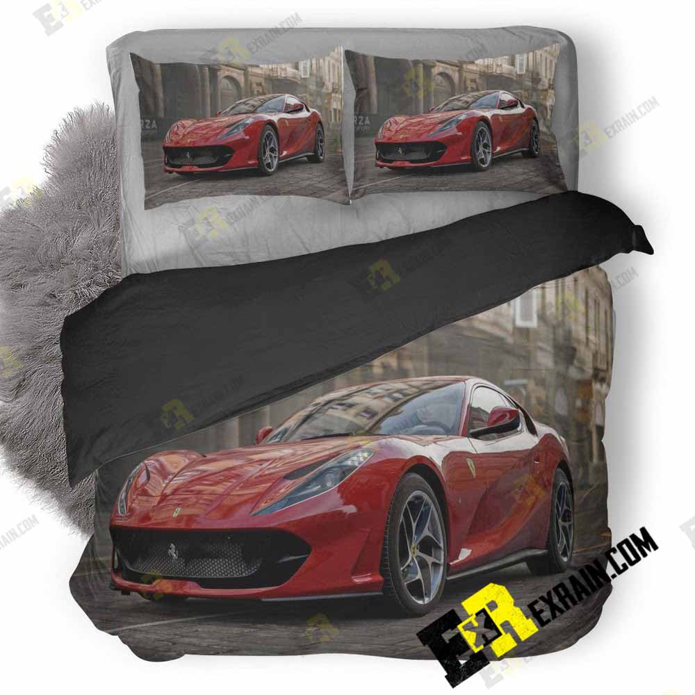 Ferrari Forza Motorsport Pn 3D Customized Duvet Cover Bedding Set