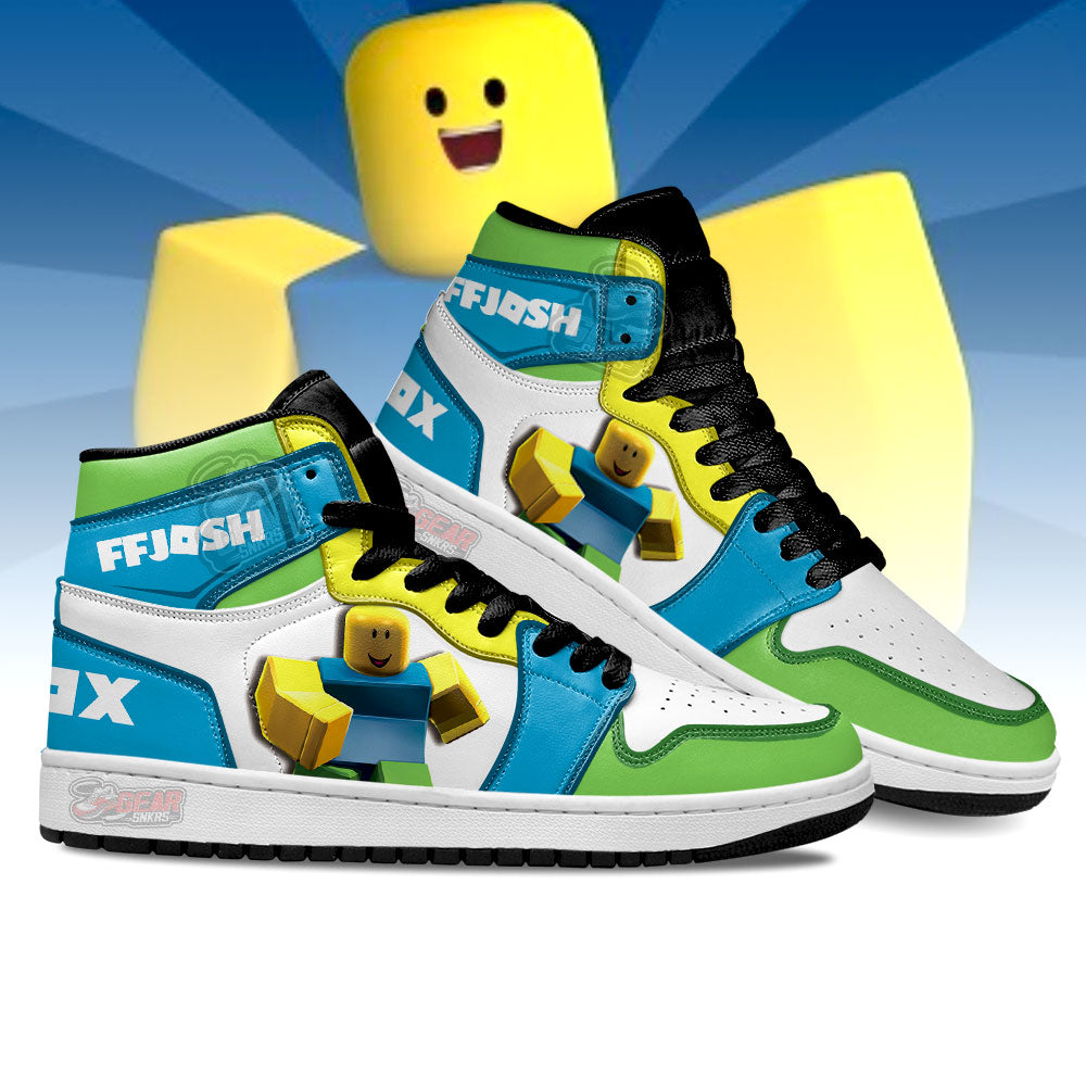 FFJosh Roblox JD Sneakers Shoes For Fans, Air Jordan Hightop