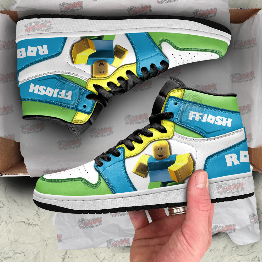 FFJosh Roblox JD Sneakers Shoes For Fans, Air Jordan Hightop