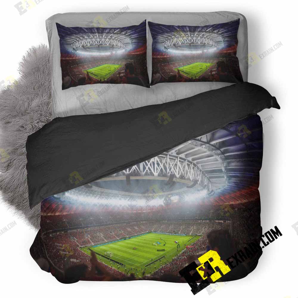 Fifa 18 Stadium Bg 3D Customized Duvet Cover Bedding Set
