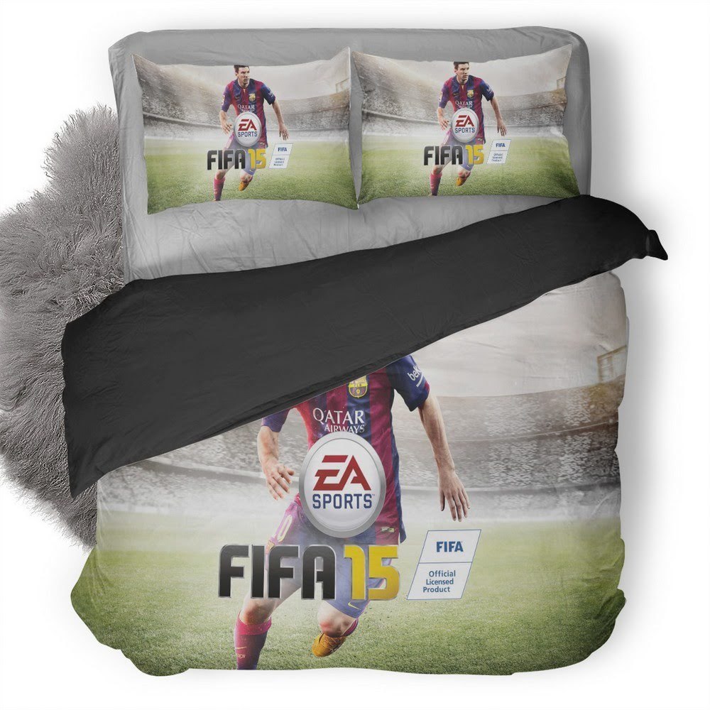 Fifa 2015 3D Customized Duvet Cover Bedding Set