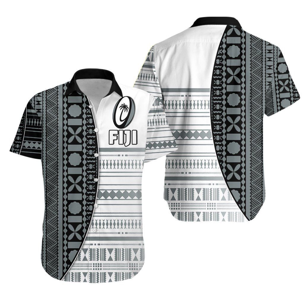 Fiji Rugby Hawaiian Aloha Shirt Impressive Version Hawaiian Beach