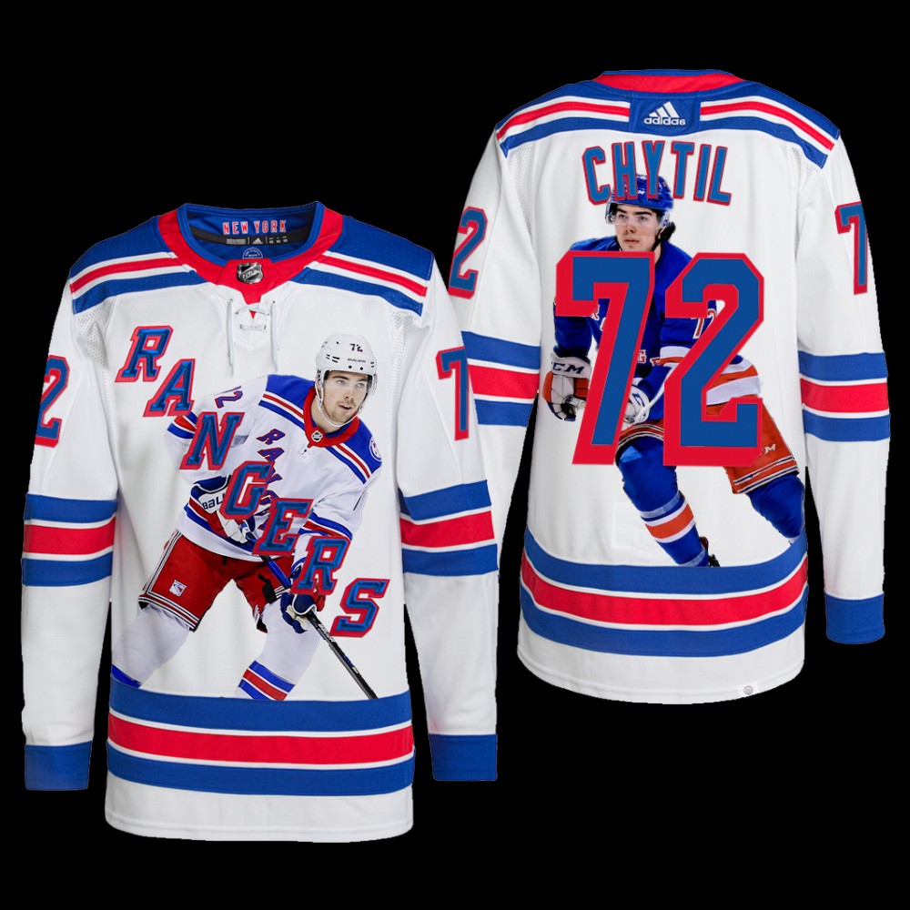 Filip Chytil New York Rangers 2022 Stanley Cup Impact Player Jersey White #72 Scores Twice