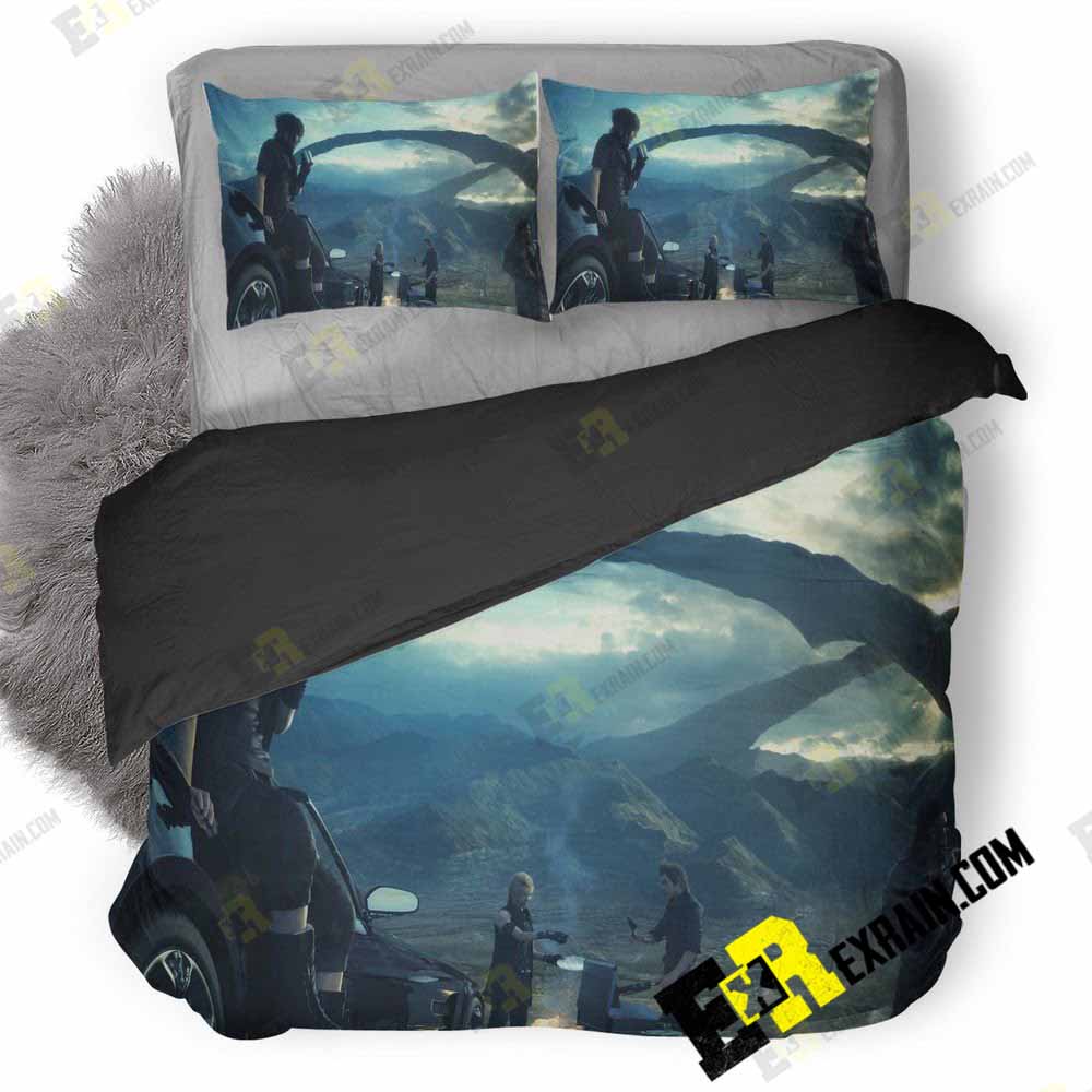 Final Fantasy 3D Customized Duvet Cover Bedding Set