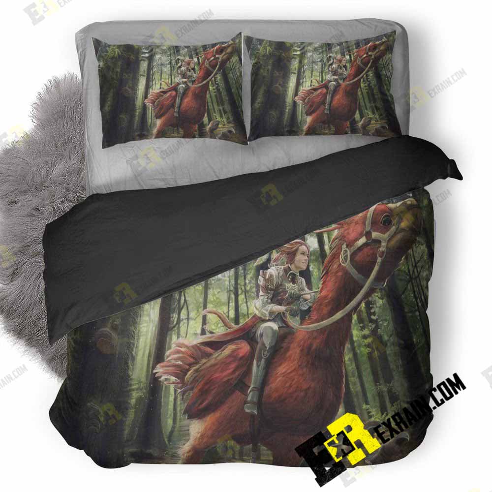Final Fantasy Artwork Img 3D Customized Duvet Cover Bedding Set