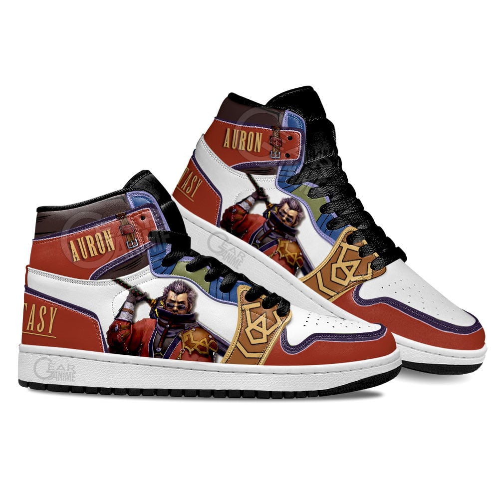 Final Fantasy Auron Shoes For Anime Fans, Air Jordan Hightop