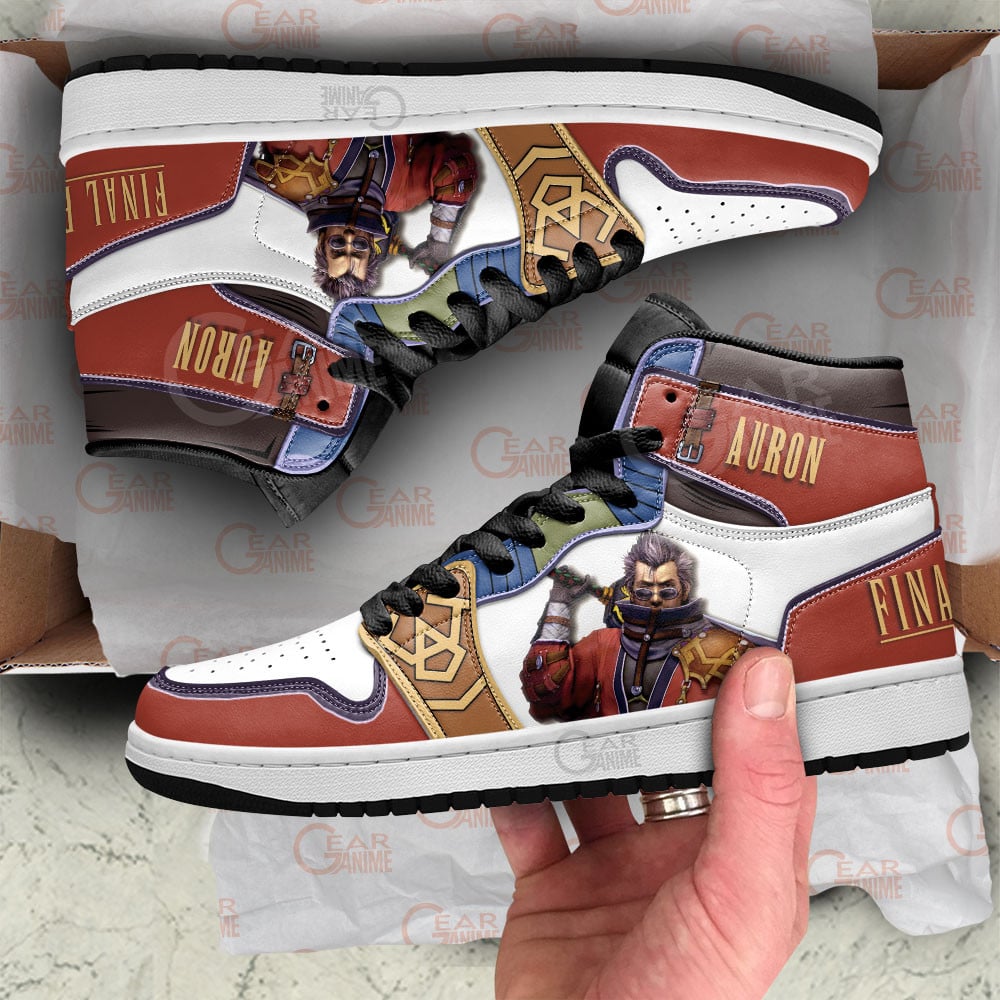 Final Fantasy Auron Shoes For Anime Fans, Air Jordan Hightop