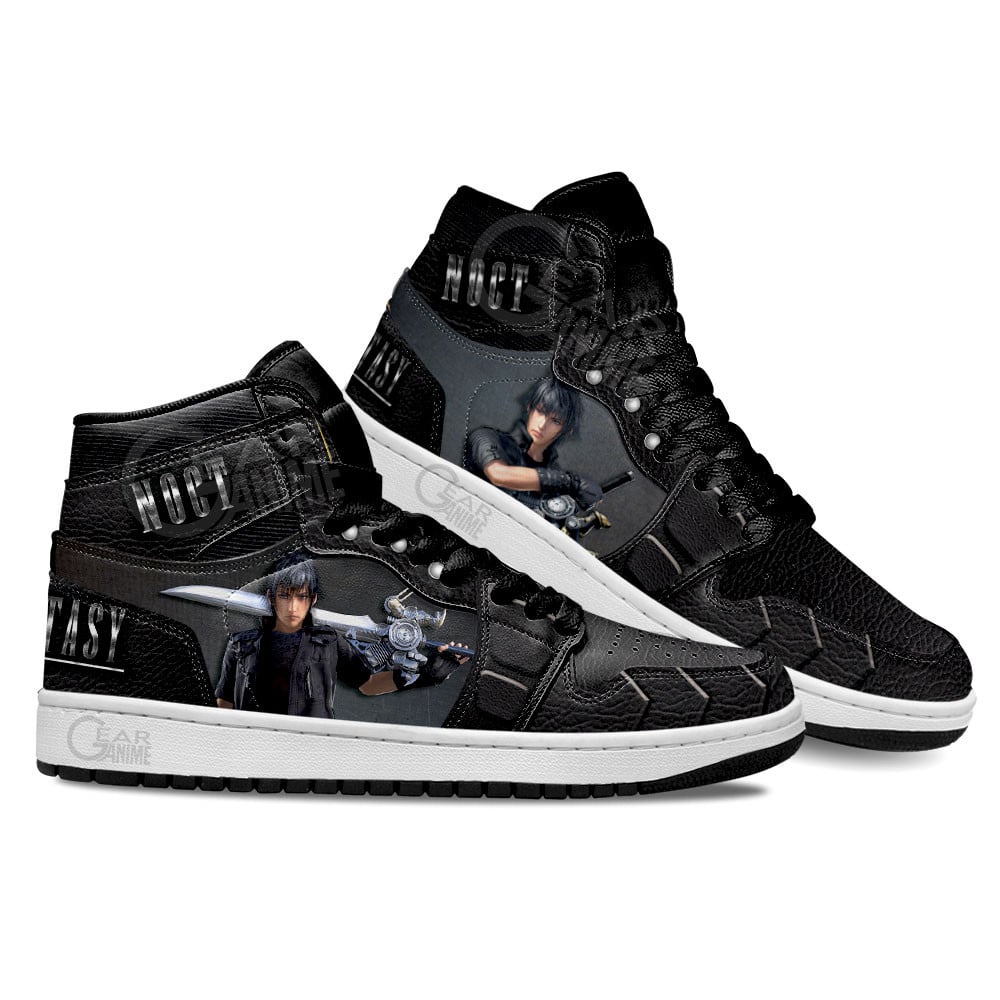 Final Fantasy Noctis Lucis Caelum Shoes For Anime Fans, Air Jordan Hightop