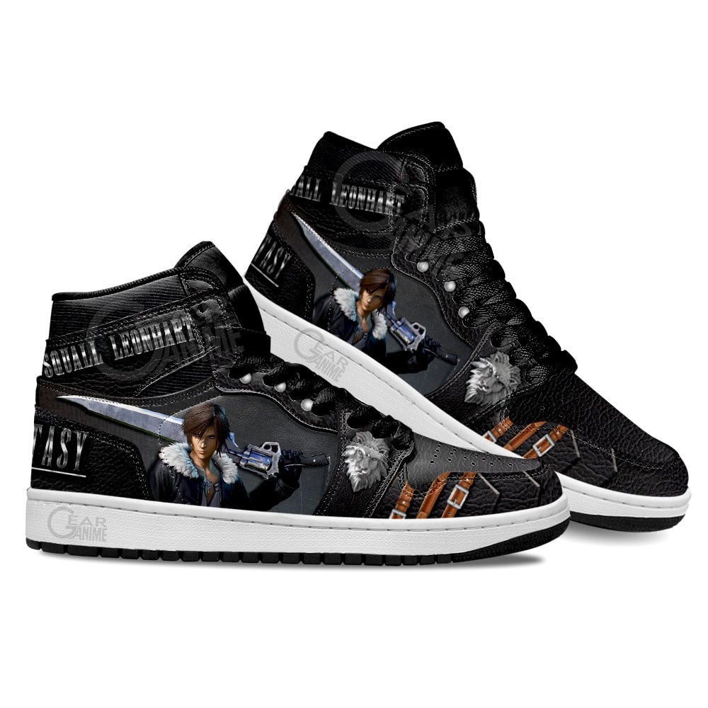 Final Fantasy Noctis Squall Leonhart Shoes For Anime Fans, Air Jordan Hightop