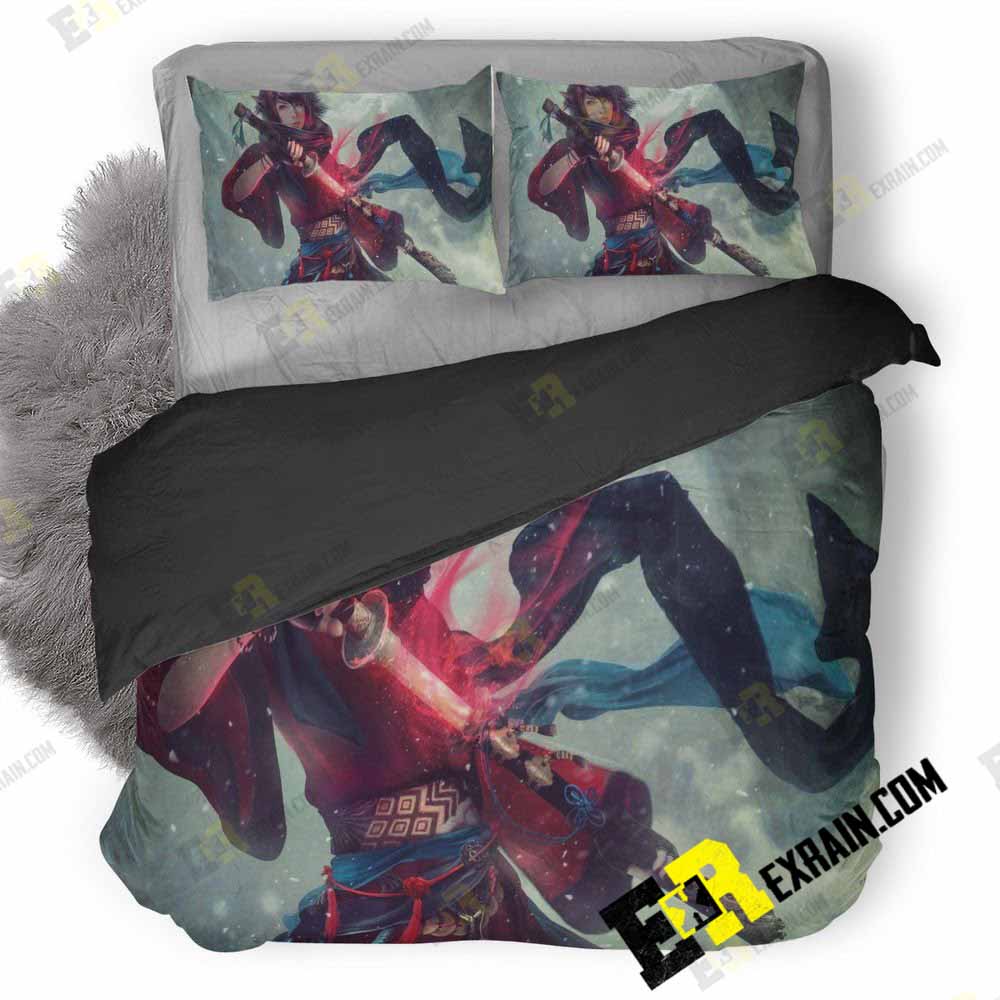 Final Fantasy Original Character D9 3D Customized Duvet Cover Bedding Set