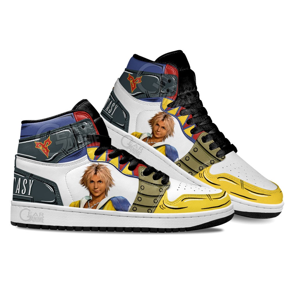 Final Fantasy Tidus Shoes For Anime Fans, Air Jordan Hightop