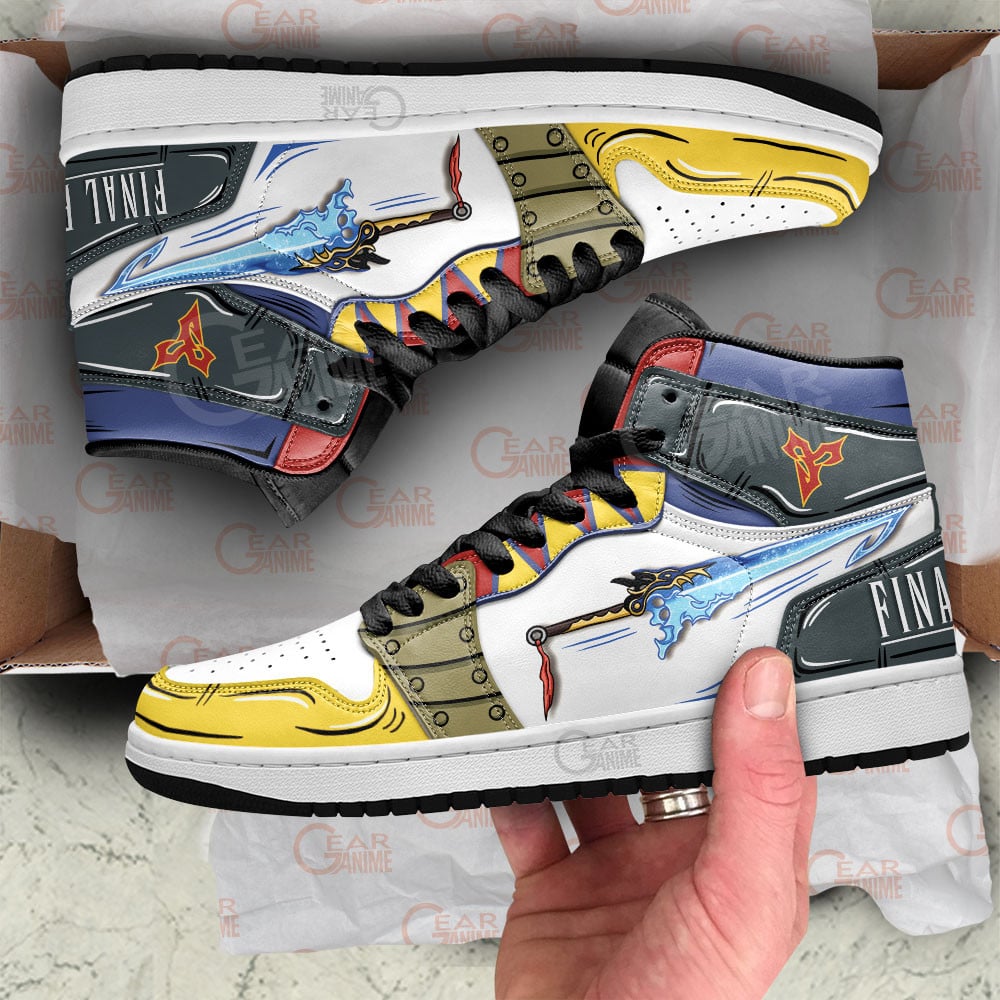 Final Fantasy Tidus Sword Shoes For Anime Fans, Air Jordan Hightop