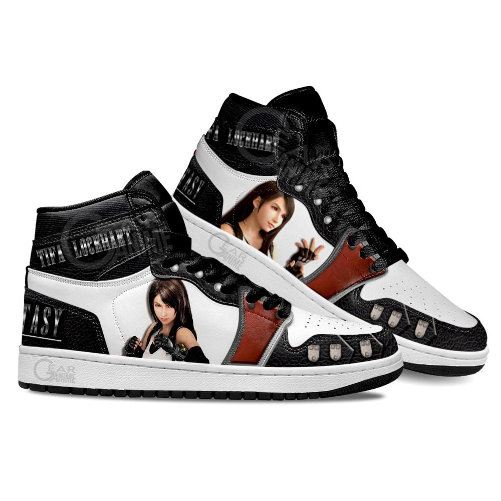 Final Fantasy Tifa Lockhart Shoes For Anime Fans, Air Jordan Hightop