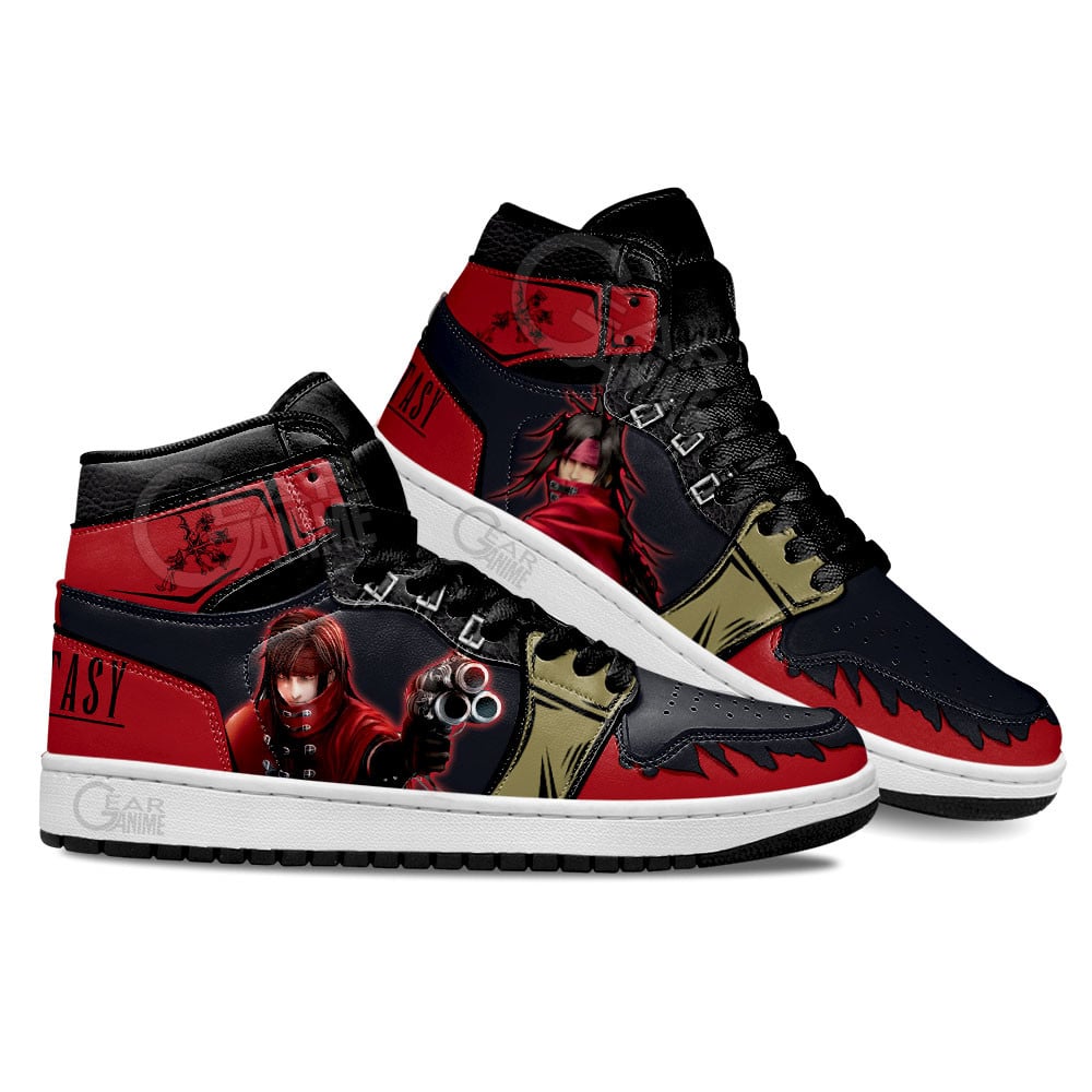 Final Fantasy Vincent Valentine Anime Shoes, Air Jordan Hightop
