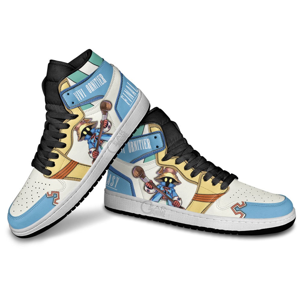 Final Fantasy Vivi Ornitier Shoes For Anime Fans, Air Jordan Hightop