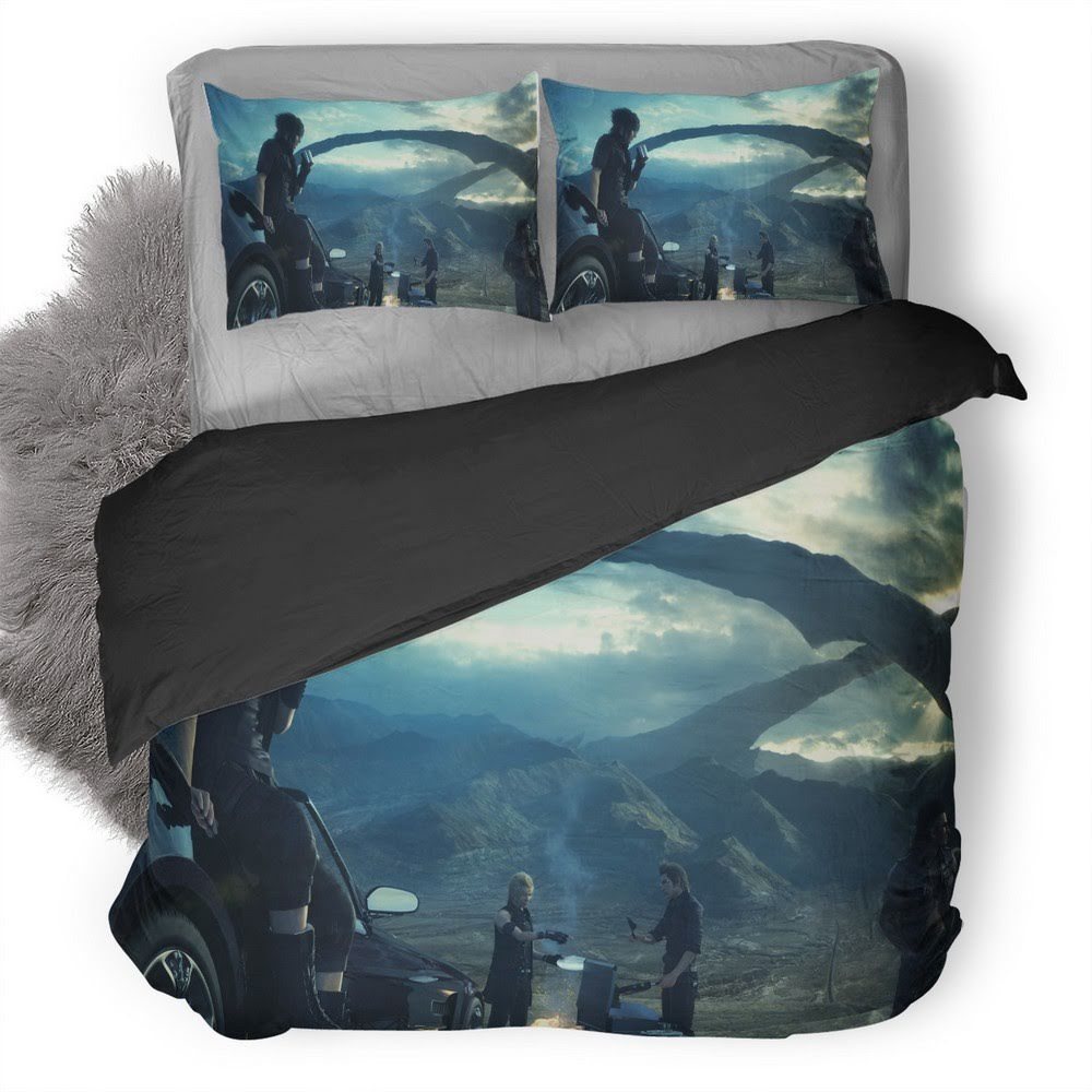 Final Fantasy X 3D Customized Duvet Cover Bedding Set