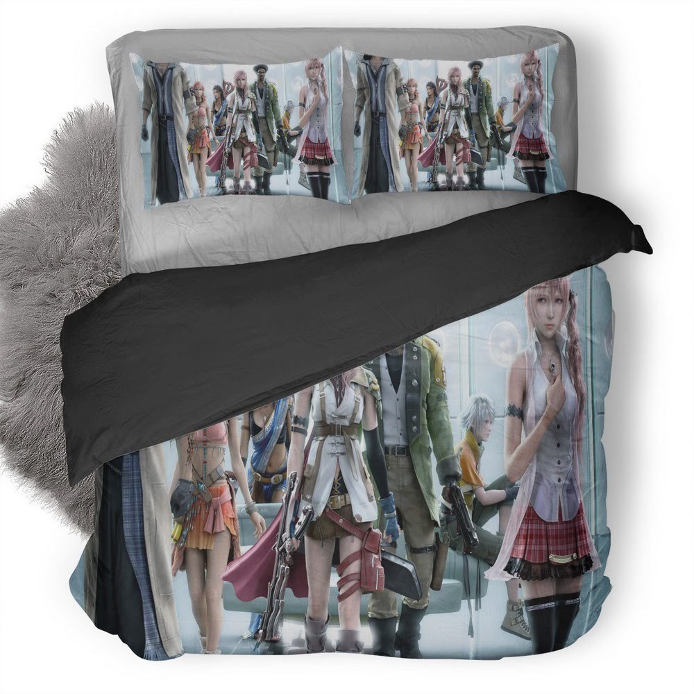 Final Fantasy Xv 15 3D Customized Duvet Cover Bedding Set