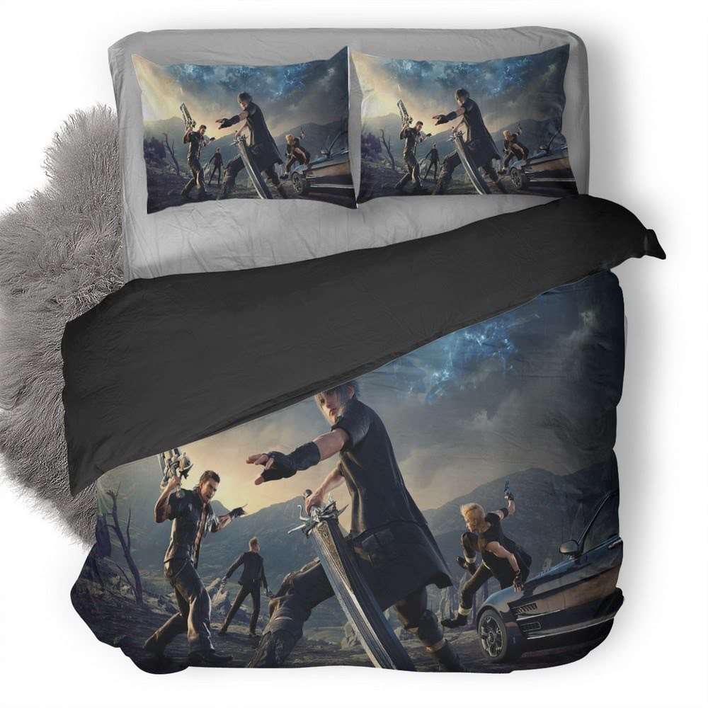Final Fantasy Xv 33 3D Customized Duvet Cover Bedding Set