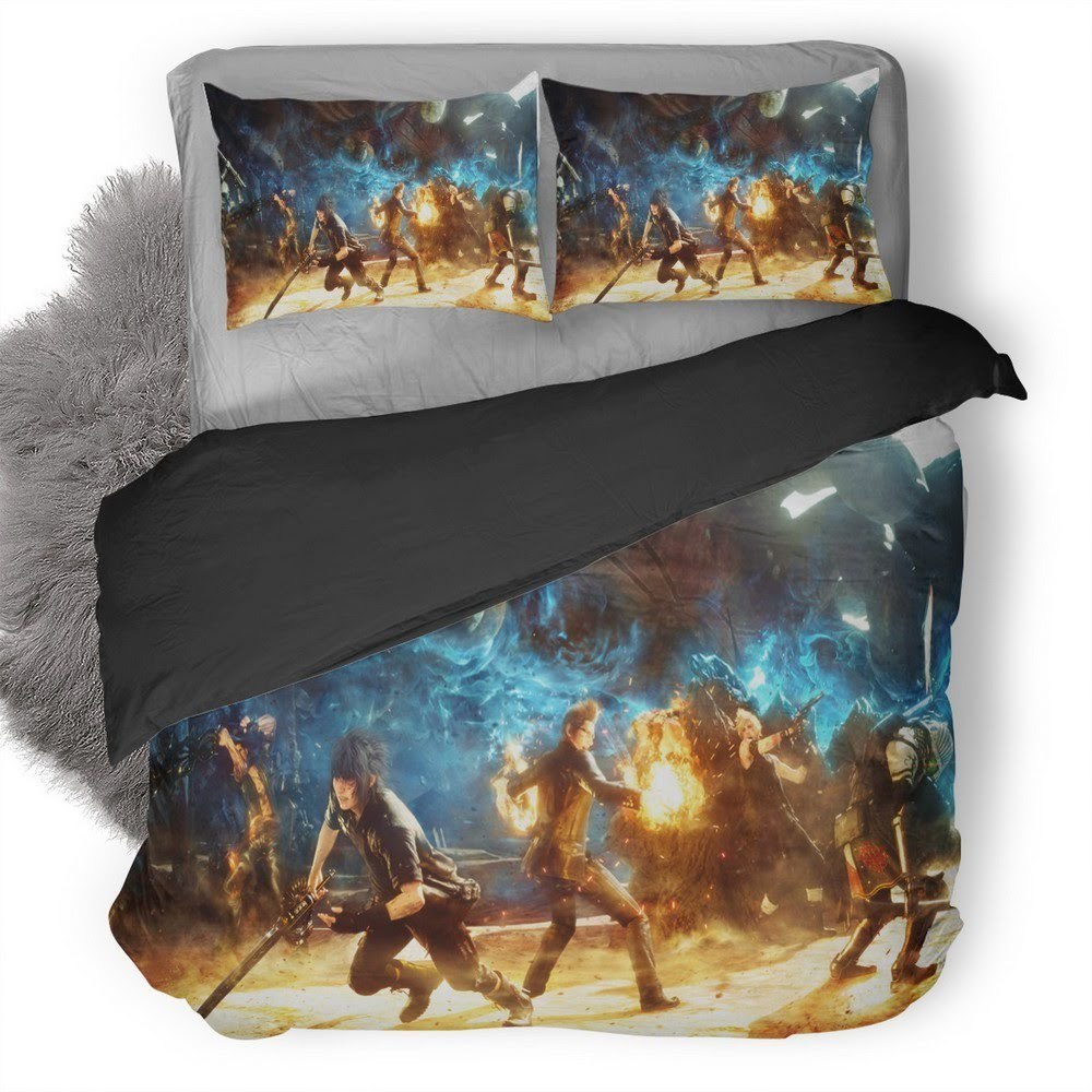 Final Fantasy Xv 35 3D Customized Duvet Cover Bedding Set