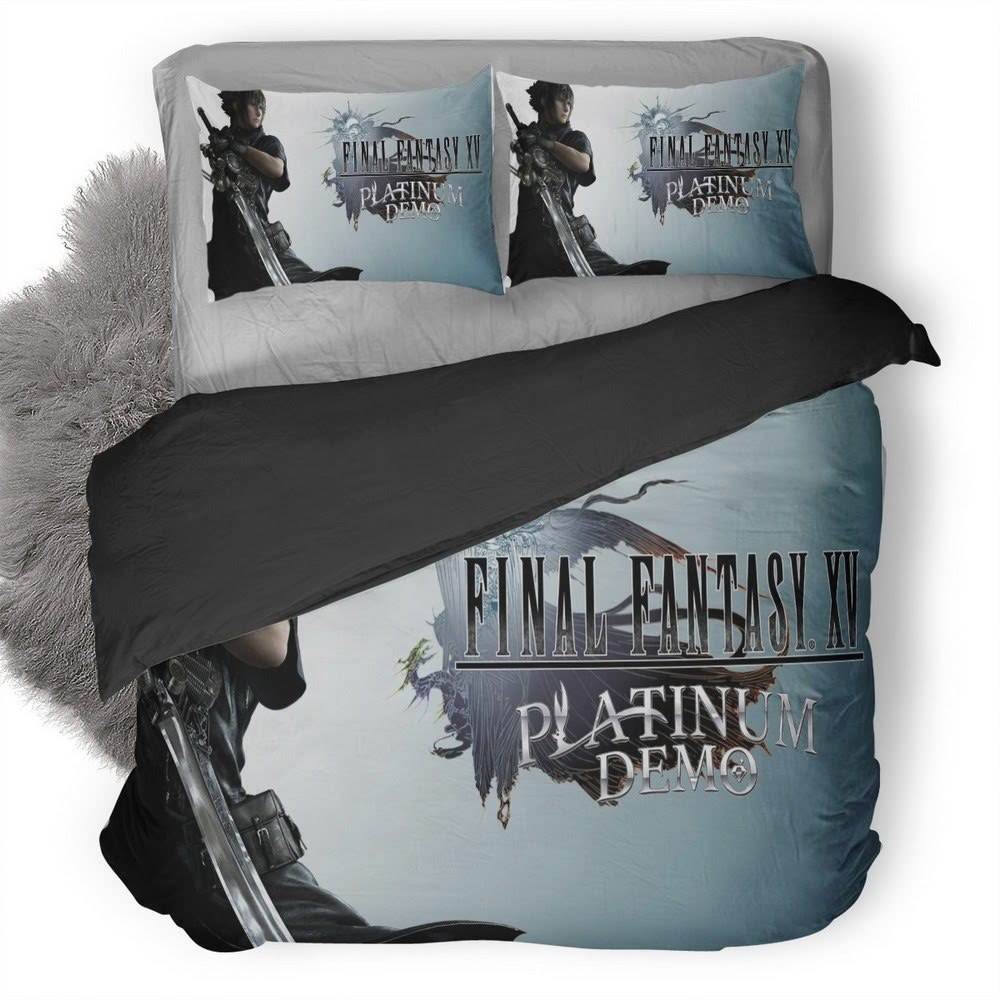 Final Fantasy Xv 3 3D Customized Duvet Cover Bedding Set