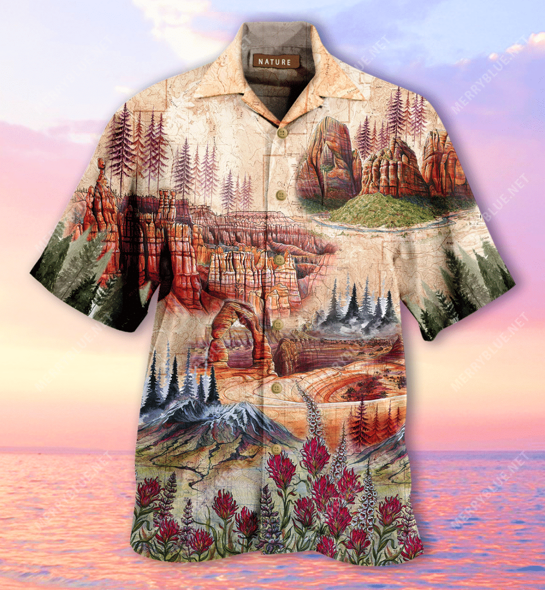 Find Amazing Landscape In National Parks Unisex Hawaiian Shirt