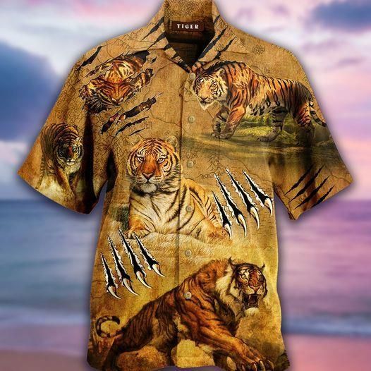 Find Strong Tiger Vintage Hawaiian Shirts