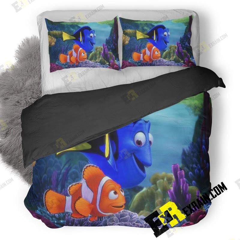 Finding Nemo Fishes 3D Customized Duvet Cover Bedding Set