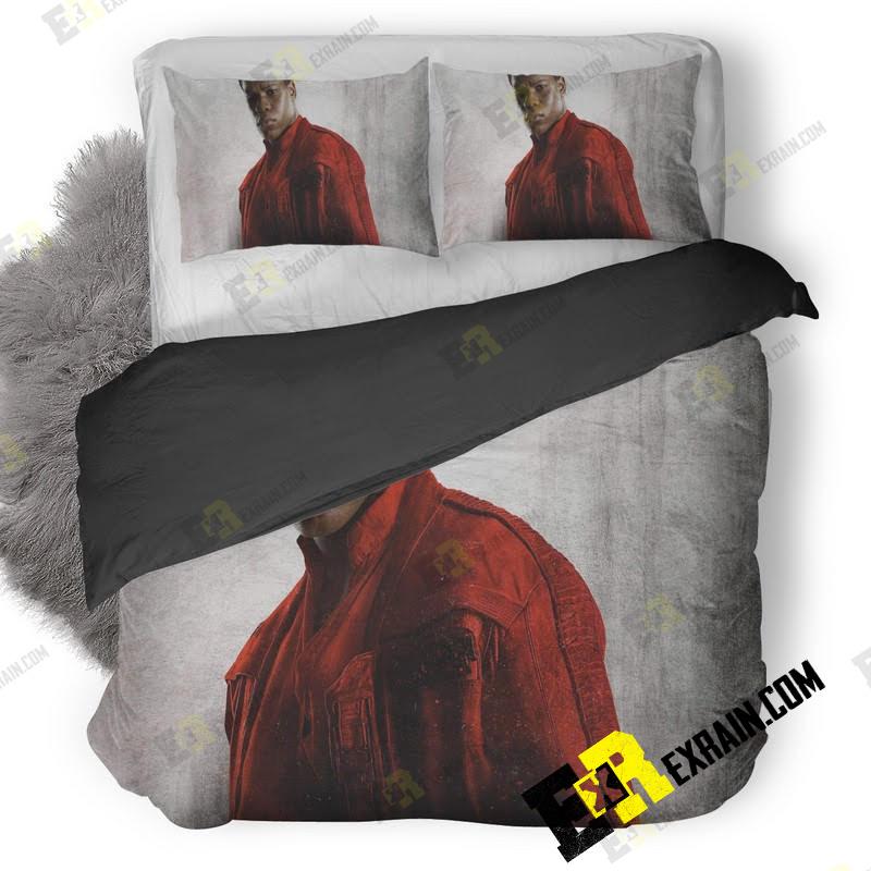 Finn Star Wars The Last Jedi Py 3D Customized Duvet Cover Bedding Set