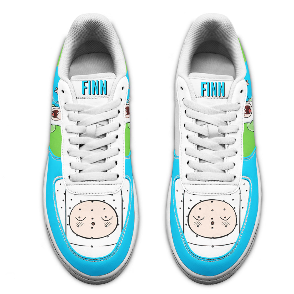 Finn The Human Air Sneakers Custom Adventure Time Shoes