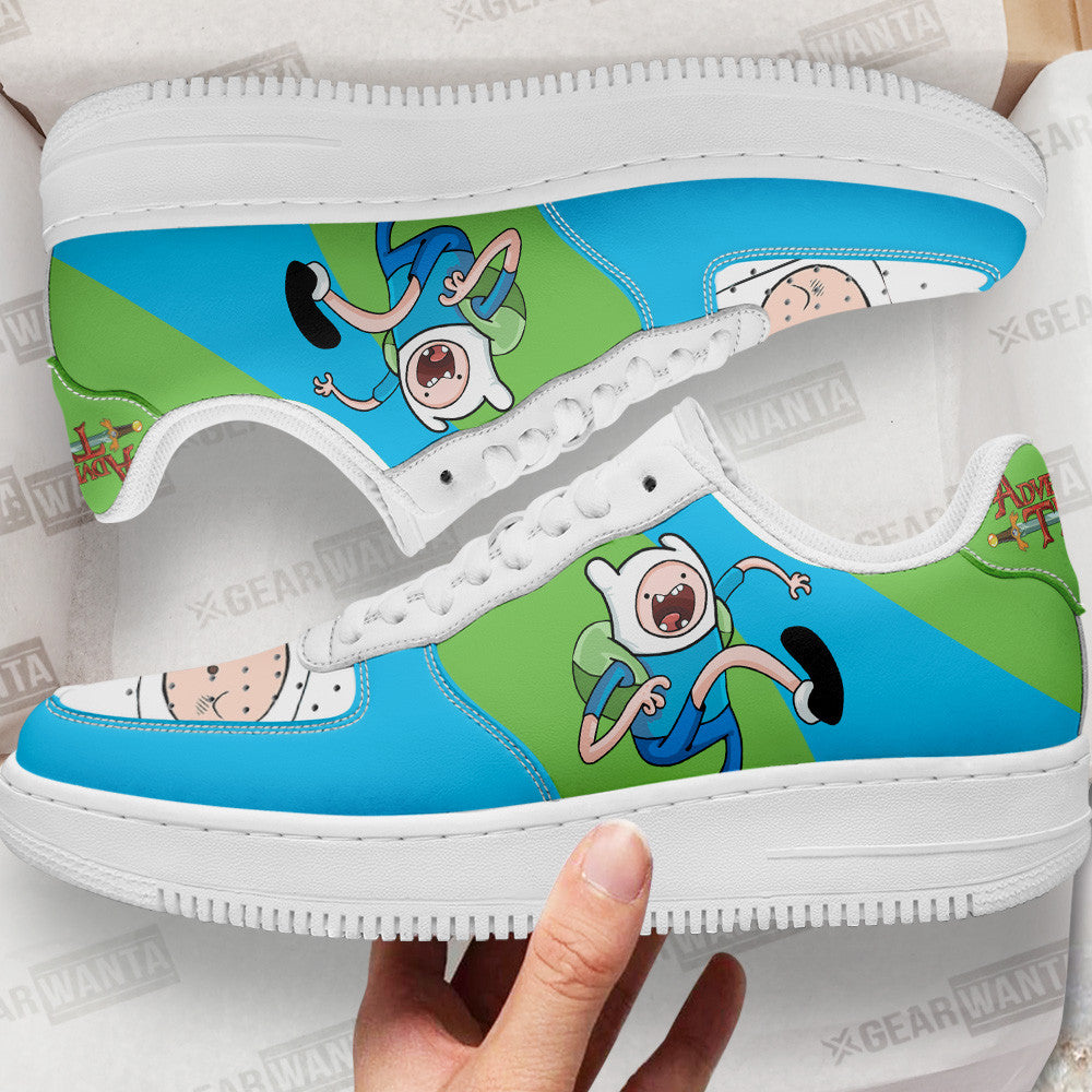 Finn The Human Air Sneakers Custom Adventure Time Shoes