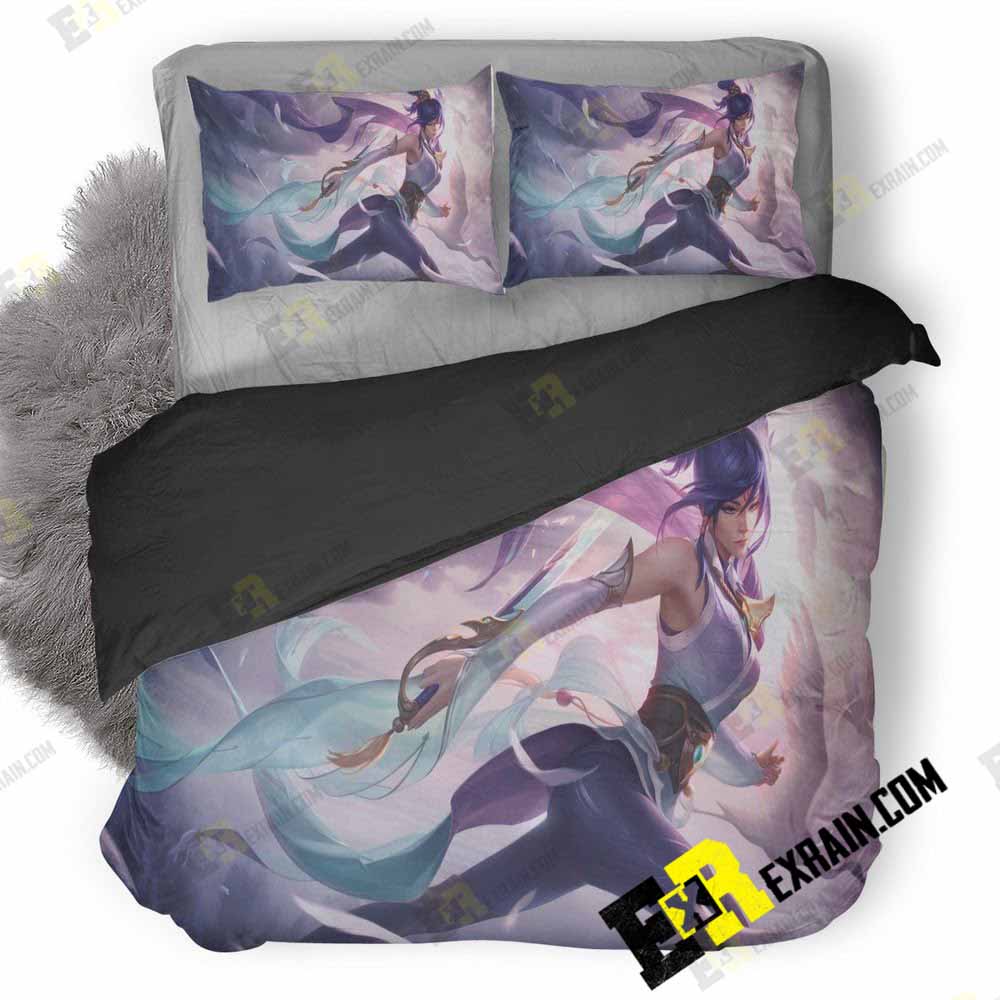 Fiora League Of Legends 5A 3D Customized Duvet Cover Bedding Set