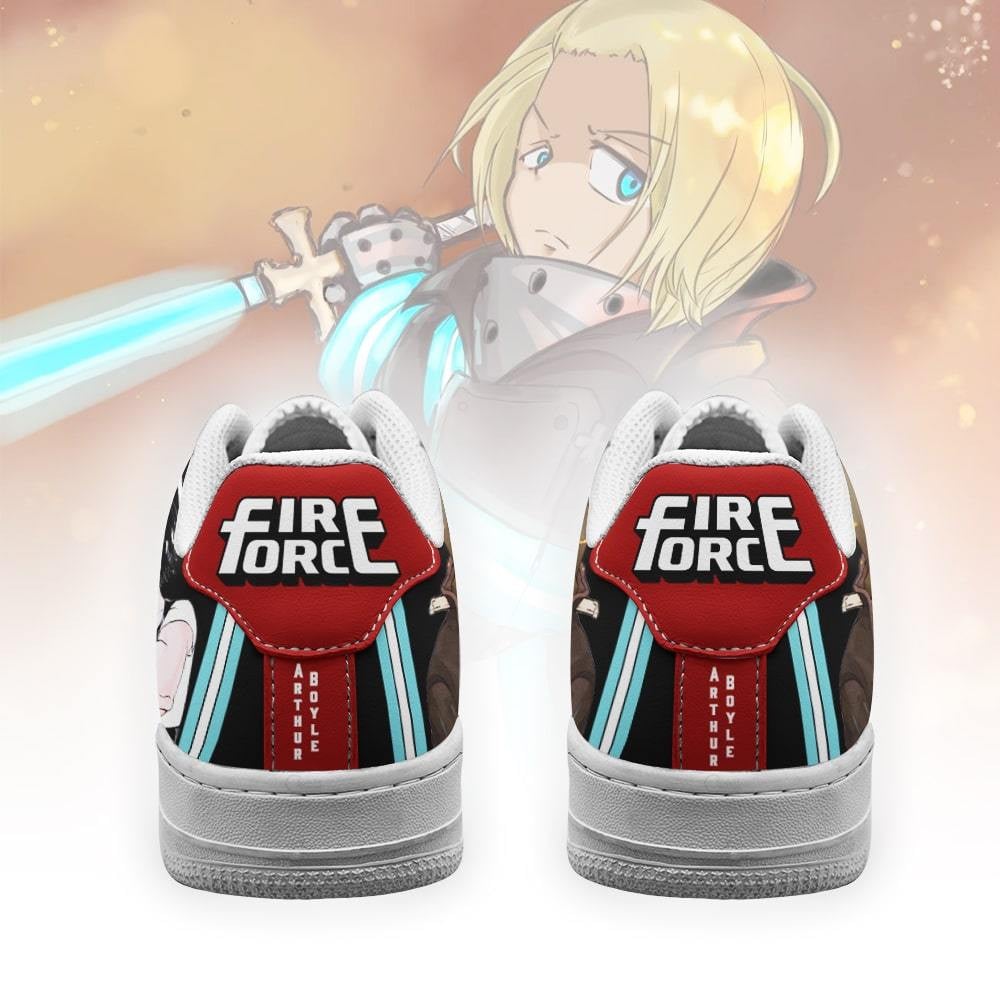 Fire Force Arthur Boyle Sneakers Costume Anime Shoes
