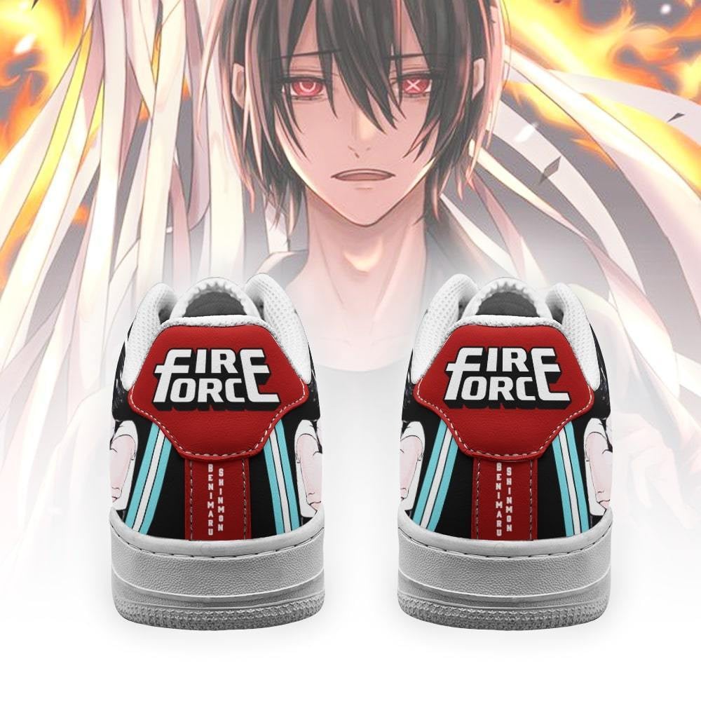 Fire Force Benimaru Shinmon Sneakers Costume Anime Shoes