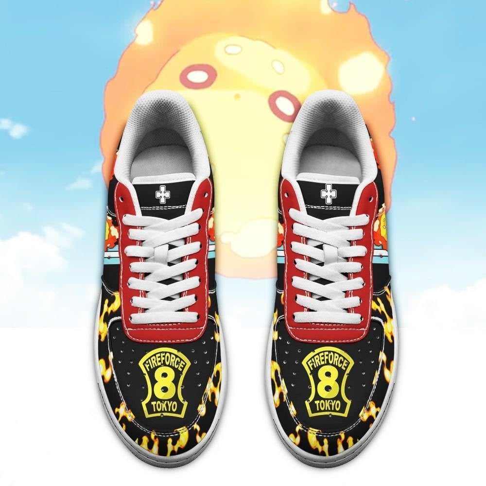 Fire Force Mera Mera Sneakers Costume Anime Shoes
