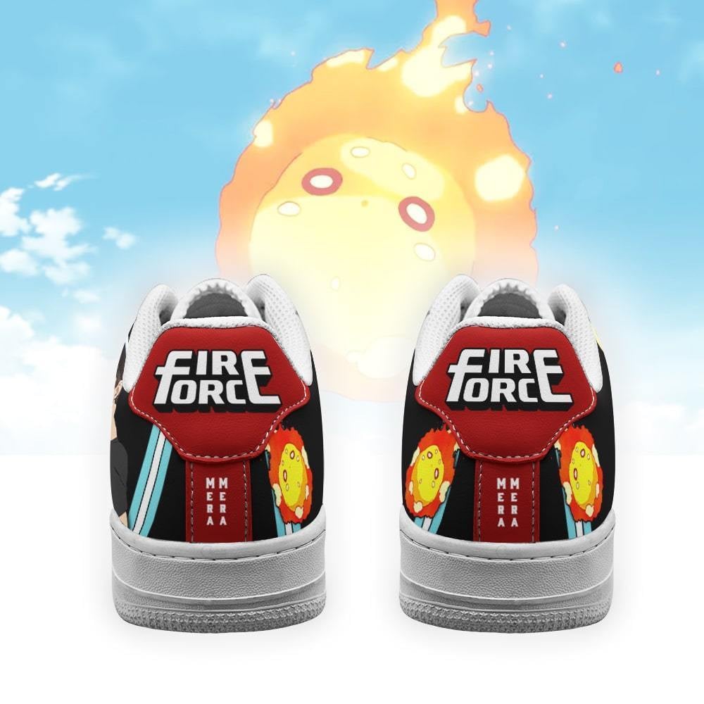 Fire Force Mera Mera Sneakers Costume Anime Shoes